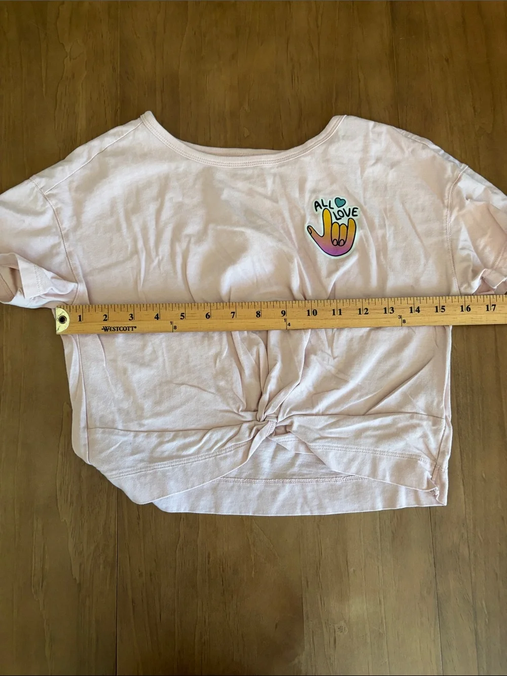 Lot of 4 Assorted Girls Large Shirts.